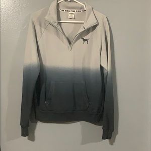 [ VICTORIA SECRET PINK! ] quarter zip sweater